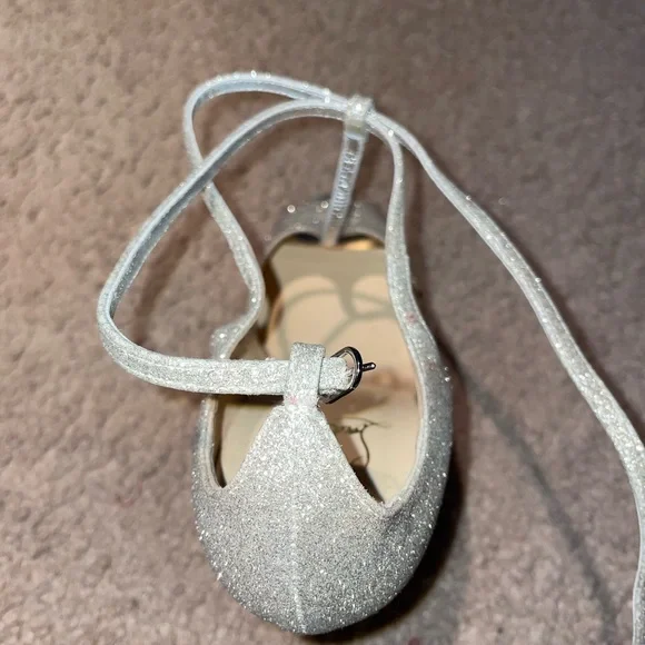 Christian Louboutin Talitha 100 Glitter mini/ specchio toe - Picture 10 of 14